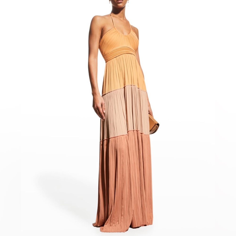 A.L.C.
Cecilia Plisse Maxi Dress